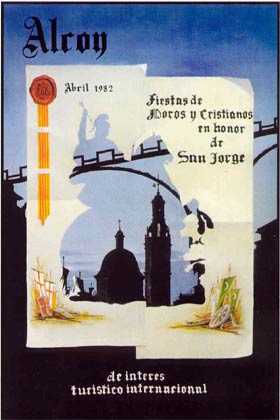Fiestas de Moros y Cristianos en honor de San Jorge  